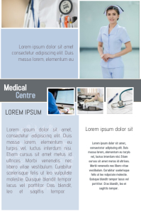10 570 customizable design templates for free medical flyer