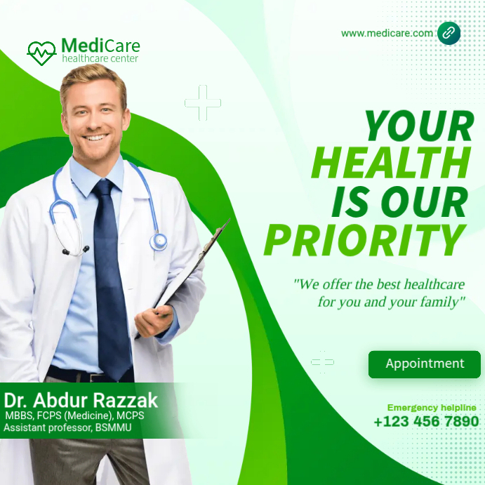 Doctor Advertisement Sample Doctor Ads Template | PosterMyWall