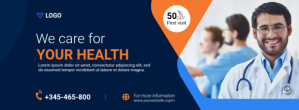 medical care Facebook-coverfoto template