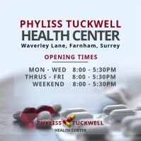 Medical center hours of operation video Square (1:1) template