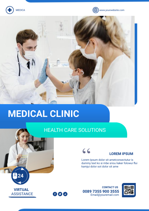 Medical clinic Template | PosterMyWall