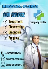 Medical Clinic A4 template