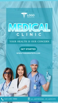 Medical Clinic Template Instagram Story