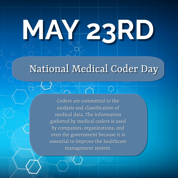 Medical Coder Day Template PosterMyWall