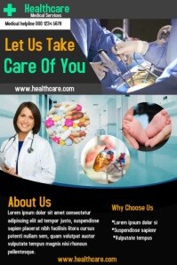 Sample Surgical Rotation Poster Medical Surgery Center Posters Template | PosterMyWall