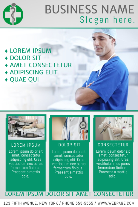 Medical Flyer Template Postermywall
