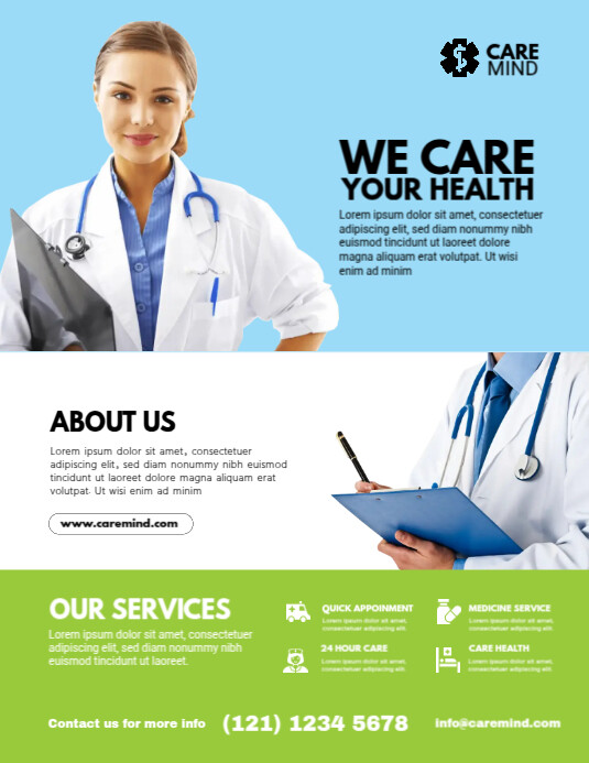 Medical Flyer Template Postermywall