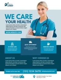Medical Flyer Template Volante (Carta US)