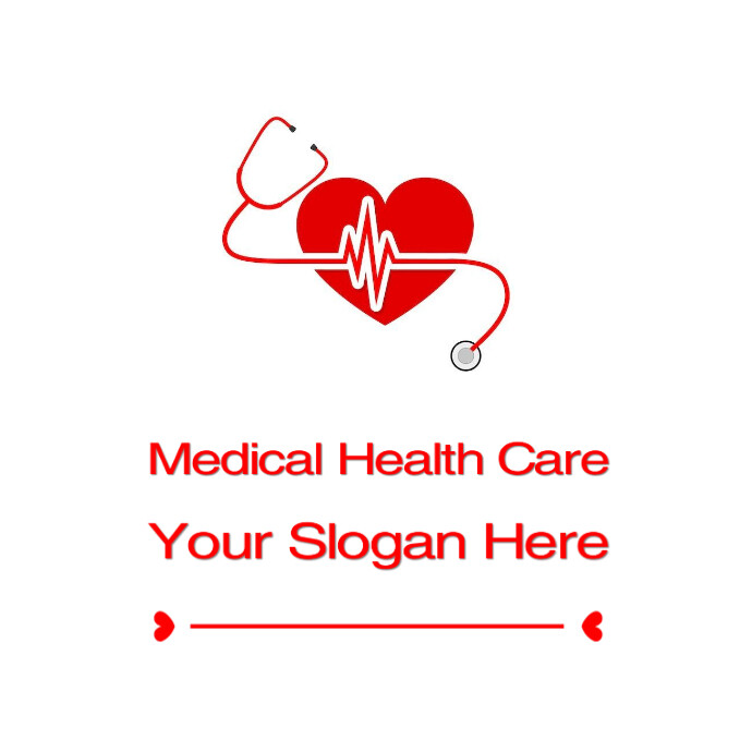 Medical Health Care Logótipo template