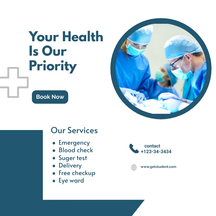 medical health center instagram posts Template | PosterMyWall