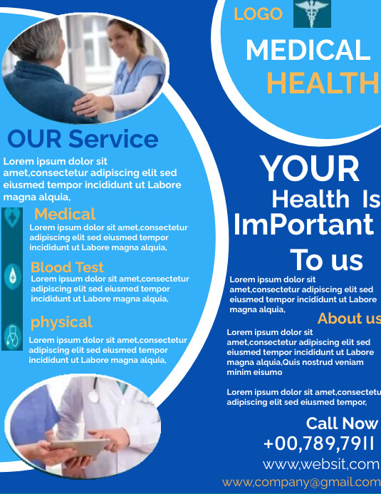 MEDICAL health flyer ad Template | PosterMyWall