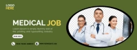 Medical Job facebook cover template