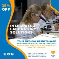 Health Laboratory Ad Template | PosterMyWall