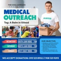 Medical Outreach Ads Message Instagram template