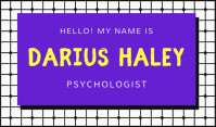 Free Online Name Tag Maker | PosterMyWall