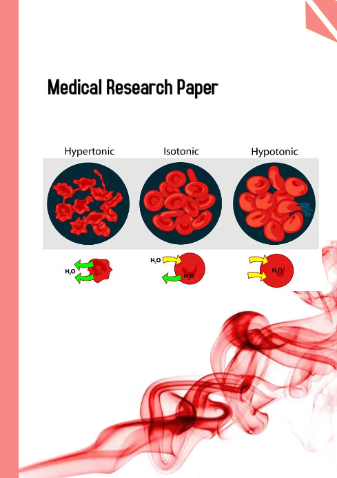 Medical Research Paper Template | PosterMyWall
