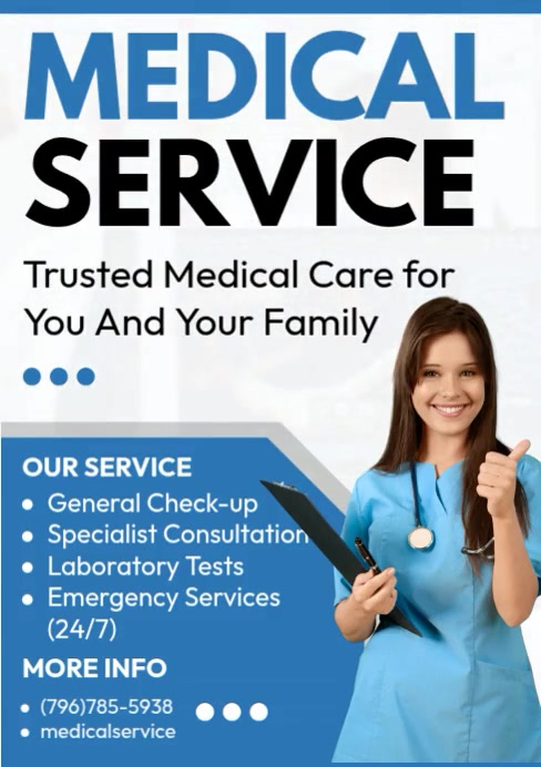 Medical Service Template | PosterMyWall