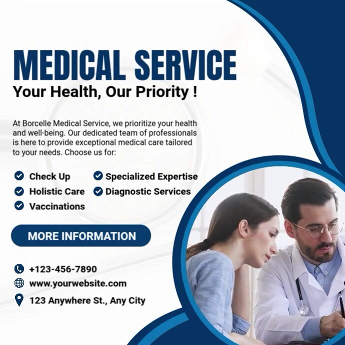 Medical Service Post Medical Service Template | PosterMyWall