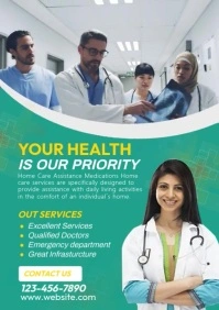Medical Service Video template A4