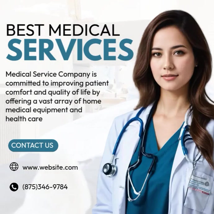 Medical Services Ads Template | PosterMyWall