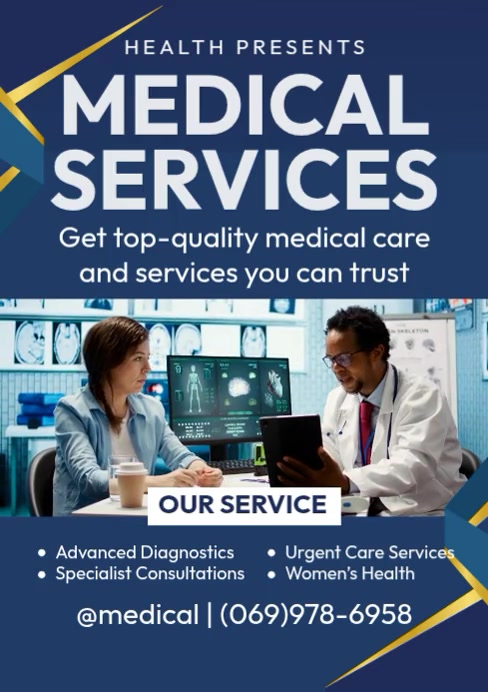 Medical Services Template | PosterMyWall