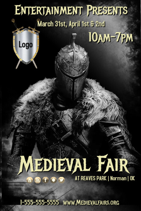 Medieval Fair Template PosterMyWall