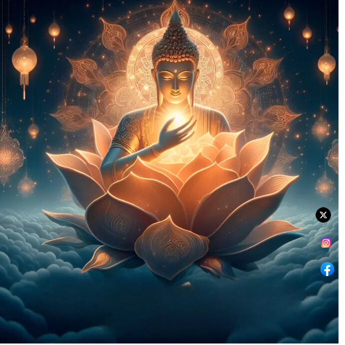 Plantilla de Meditating flyer template PosterMyWall