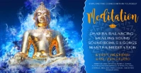 MEDITATION BANNER Facebook Shared Image template