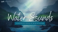 Meditation focus water sounds youtube thumb template