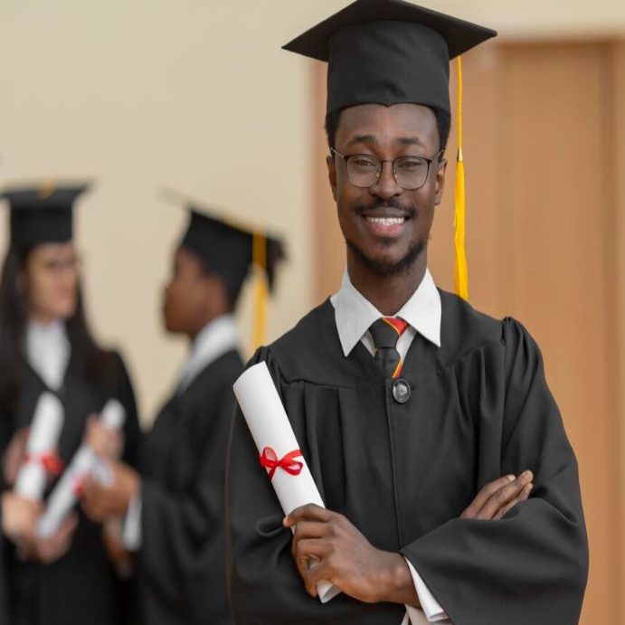 Graduation Follower Printable Graduation Crowd Graphic Group Of Bachelors Celebrating