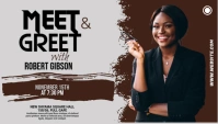 Meet & Greet Blog header template