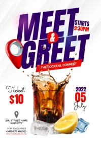 meet & greet A4 template