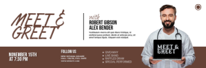 Meet & Greet email header template