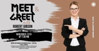 Meet & Greet Facebook Event Cover template