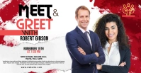 Meet & Greet Facebook Event Cover template