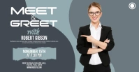 Meet & Greet Facebook Event Cover template