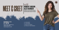 Meet & Greet Facebook Event Cover template