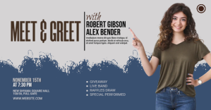 Meet & Greet Facebook Event Cover template