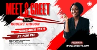 Meet & Greet Facebook Event Cover template