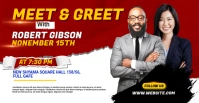 Meet & Greet Facebook Event Cover template