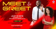 Meet & Greet Facebook Event Cover template
