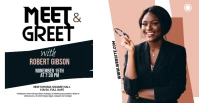 Meet & Greet Facebook Event Cover template