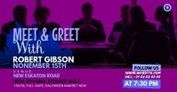 Meet & Greet Facebook Share Image template