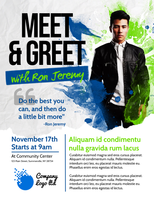 Copy Of Meet Greet Flyer PosterMyWall copy-of-meet-greet-flyer-postermywall