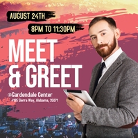 Meet & Greet Instagram Post Template | PosterMyWall