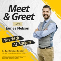 Meet & Greet Instagram Post template