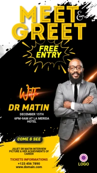 Meet & Greet Instagram Story template