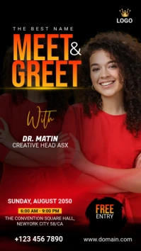 Meet & Greet Instagram Story template