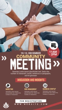 Meet & Greet Instagram Story template