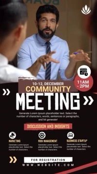 Meet & Greet Instagram Story template